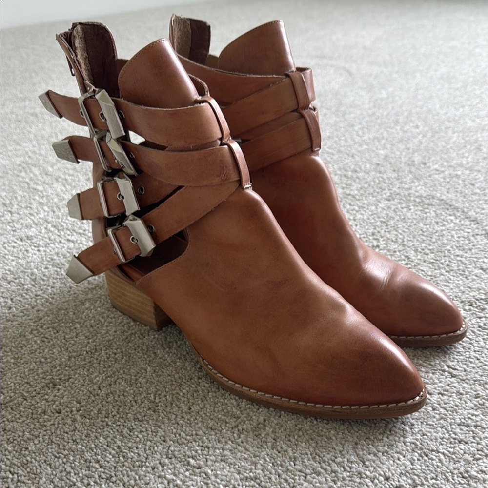 Jeffrey Campbell leather bootie